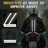 Motorcycle Backpack for Men, Waterproof Helmet Backpack with Reflective, Motorcycle Bag Helmet V1164-325747