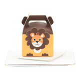 52Pcs Animal Bags, Paper Gift Bags, Small Paper Bags for Kids, 4 Jungle Theme Birthday V1192-AZ-W-16638