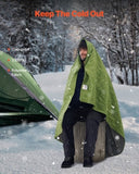 Camping Blanket 2.08 m x 1.4 m Warm Stadium Blanket 330GSM Outdoor Travel V952-LYTCSDLYLRPPCLSMKV0