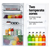 Devanti 95L Bar Fridge White BF-F-95L-WH