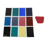 12PCS Engraving Marking Color Paper Engraving Machine Paper for CO2 Diode Engraver Glass Metal V1294-YM0901-3117250064211