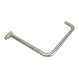Shower Head Extension with Flange S Shape Shower Arm Wall Mount Rotatable Stainless Steel Shower V1294-YM0710-3112230074213