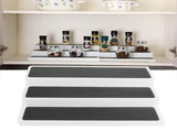 3 Tier Spice Rack Expandable Step Shelf Kitchen Organizer for Cabinet Countertop Use V1294-YM0901-3117200170711