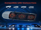 Car Audio Amplifier, 2-Channel Bridgeable Car Amplifier, Full-Range Class AB Stereo Amp, Max. 2 x V952-2TDABL2X150WJE7E1001V9