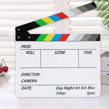 Movie Film Video Clapboard Director'S Cut Action Scene ClapperBoard,Movie Them T8X8 V1369-AZ3-W-21851