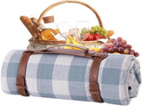 Waterproof Picnic Blanket, Foldable Sand-Free Portable Outdoor Blanket for Park Beach Camping V1237-ZY-917-315