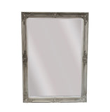 French Provincial Ornate Mirror - Antique Silver - Small 80cm x 110cm V292-MIRR-FRN012