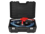 Fuel Transfer Pump, 12V DC 10 GPM 1/4 HP, Portable Electric Diesel Transfer Pump with Automatic V952-CYBMG10GPM147B515V9