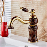 Kitchen Sink Mixer Faucet with Ceramic Handle and High Spout V1237-ZY-528-011