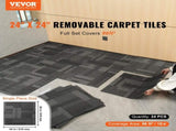 Carpet Tiles Reusable, 24"x 24"Carpet Squares With Padding Attached, Soft Padded Carpet Tiles, Easy V952-KCXFKDT2424YHLIXBV0
