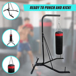 Freestanding 37kg Punching Bag Filled Heavy Duty V63-770355