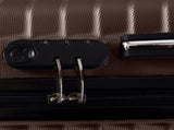 Slimbridge 20" Carry On Travel Luggage Coffee 20 inch LG1004-CF