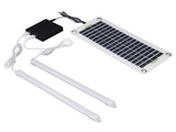 Solar Light Tube 30W 12V5V Dual USB LED Solar Panel Powered Camping Tent Light with Waterproof V1294-YM0901-3111240067411