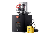Hydraulic Pump, 20 Quart Hydraulic Power Unit, Single Acting Dump Trailer Pump, 0.91 GPM Flow Rate, V952-YXYYB12VZLDJAW8J4V0