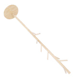 Assembled Wooden Coat Hat Stand Tree Jacket Cloth Vertical Hanger Rack 8 Hooks V1294-YM0901-JY16471-03