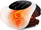 Cordless 360&deg Knee Massager 3 Intensity Levels, Comfortable Wrap Design for Athletes, Seniors & V1107-KNEE MASSAGER