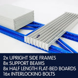 Centurion Pro 1 Bay 1.5M Wide Long-Span Garage Shelving 800kg LS-150