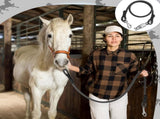 4 Pack Bungee Cross Ties Set Horse Trailer Tie Straps Bulk Cords with Snaps for Accessories, 36 Inch V1259-DP01-A-5532