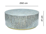 AQUARIUS MOTHER OF PEARL HAND MADE COFFEE TABLE V742-FEH6