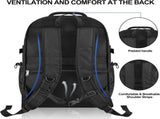 Heavy Duty X-Large Mesh Backpacks for Adults,Semi-Transparent college Backpacks with Rain cover for V1258-DP02-F-526