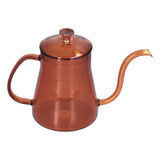 Coffee Kettle Glass Coffee Pot 600ML Coffee Drip Kettle Long Nozzle Kettle for Home KitchenCoffee V1294-YM0714-3118210257813