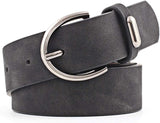 Women Fashion PU Leather Dress & Jeans Waist Belt for Girls and Ladies Classic Buckle V1188-WSZ-A-1678