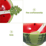 Ceramic Watermelon Bowl and Plate 15.00X12.10X6.50CM V1192-AZ-W-21129