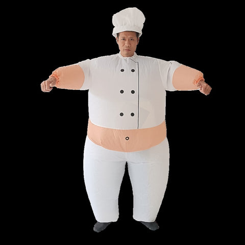 CHEF Fancy Dress Inflatable Suit -Fan Operated Costume V63-784295