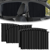 Car Window Sun Shade Magnetic Slidable Privacy Curtain Sun Protection Shield for Automotive Interior V1189-LC-QP-00548