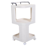 Rolling Utility Cart with Handle Multi Functional Trolley for Office Living Room Movable V1294-YM0901-3116250017112