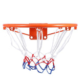 1 Set of Basketball Rim Iron Basketball Ring Hanging Basketball Frame Indoor Basketball Frame V1366-AZ2-W-25133