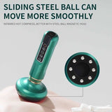 Anti Cellulite Massage Cupping Massager 12 Levels for Belly and Thighs White V1188-MS-710-145