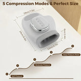 5-Level Electric Hand Massager with Hot Compress Grey V1142-OBA1005009464115373