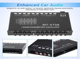 Car Stereo Equalizer with Precision Multi-Channels for Enhanced Sound Quality and Optimal V1369-AZ3-W-25368