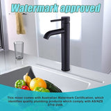 Tall Basin Mixer Tap Faucet -Kitchen Laundry Bathroom Sink V63-826181