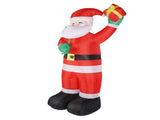 Inflatable Santa with LED Light Decorative Weatherproof Blow Up Santa Yard Standing Santa for V1294-YM0901-3115240123812