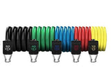 11pcs Resistance Band Set for Yoga Pilates and Fitness Exercises - 150lbs V1308-DSZKI-704