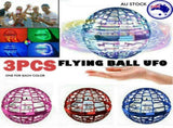 3pcs Flying Ball Mini Hand UFO Toys Drone Helicopter Hover Quadcopter Kids Toys Gifts V201-FAZ0702X3