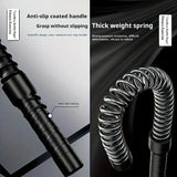 1 Pair Cordless Battle Rope Fitness Training Rope Strength Workout Equipment for Home Gym Full Body V1358-D132-QAZMLP00023