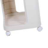 Rolling Utility Cart with Handle Multi Functional Trolley for Office Living Room Movable V1294-YM0901-3116250017112