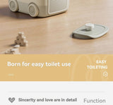 baby portable toilet, potty training, weaning off diapers, soft PU cushion, night-light, bathroom V1106-113-28563-RED-THREE