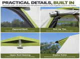Weisshorn Inflatable Mesh Gazebo Tent, Air-Frame with Extendable Canopy XFSK-KH-SD-TW