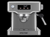 Spector 20 Bar Espresso Coffee Machine Maker Milk Frother Cappuccino Latte Cafe COFF1005-SV-AU