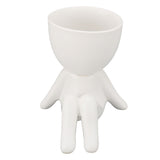 Cute Succulent Pot Small Decorative Vivid Funny Plant Pot for Home Balcony Garden Office 4pcs V1294-YM0901-3115240013211