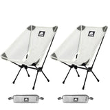 2pcs Outdoor Moon Chairs White V728-OBA1005007126432012