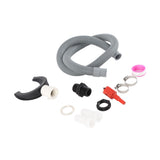 Round Rain Downpipe Hose Easy Installation Rainwater Collection System Rain V1294-YM0901-3111240169611