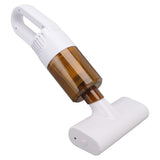 Cordless Handheld Vacuum Cleaner Dust Mite Remover USB Rechargeable for Car and Home Pet Hair White V1294-YM0626-3113220295612