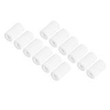 12Pcs Bandage Wrap Natural Latex Elastic Self Adhesive Wrap for Cows Dogs Horses 10cm White V1294-YM0523-3111220104717