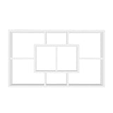Artiss Floating Wall Shelves Bookshelf White FURNI-WALL-DISPLAY-WH