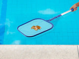 Swimming Pool Leaf Skimmer Mesh Net with Telescopic Pole Pond Tub Cleaning Tool V1294-YM0901-JY09992-01